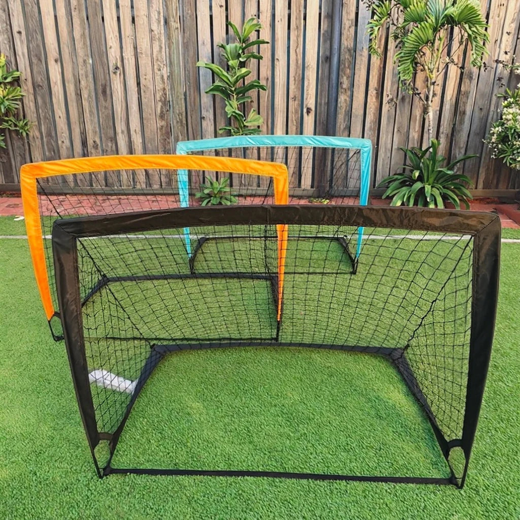 Faltbares Fußballtor 4x3 FT – Tragbar für Kinder & Jugend Training