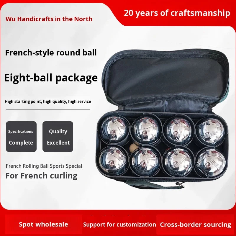 Pétanque-Set Metall – Französische Boules für Strand & Outdoor
