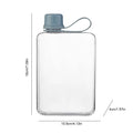 Flache Sporttrinkflasche 500ml – Kompakt für Wandern & Outdoor