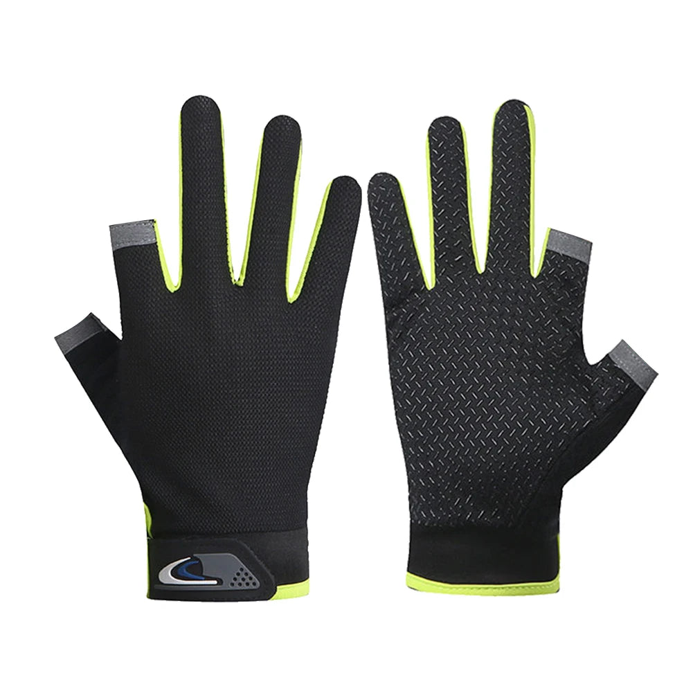 Winter Angelhandschuhe mit offenen Fingern – Atmungsaktiv & Rutschfest
