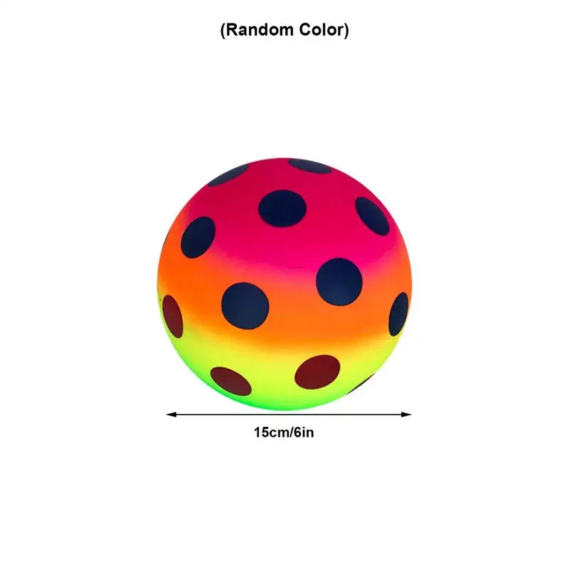 Bunter Aufblasbarer Spielball – 15 cm für Drinnen & Draußen