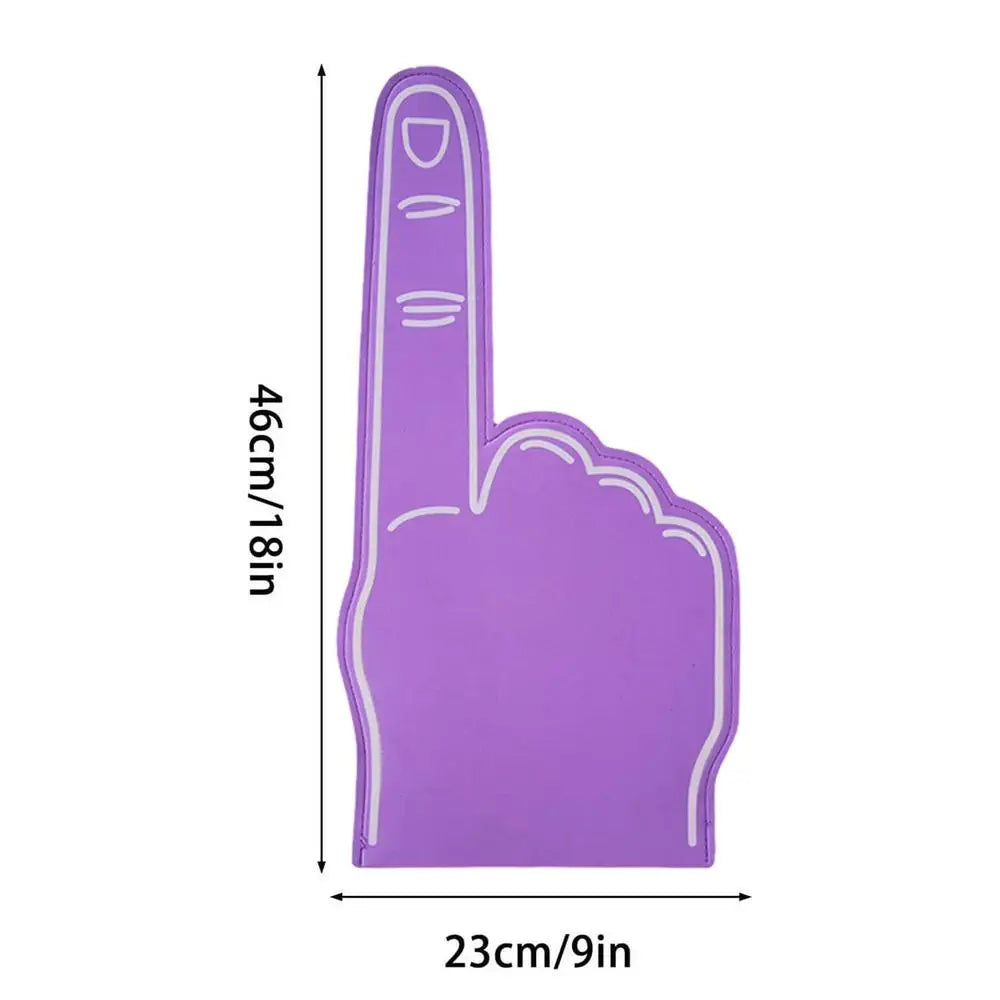 Riesen Schaumstoff-Finger – Fan-Accessoire für Sport & Partys