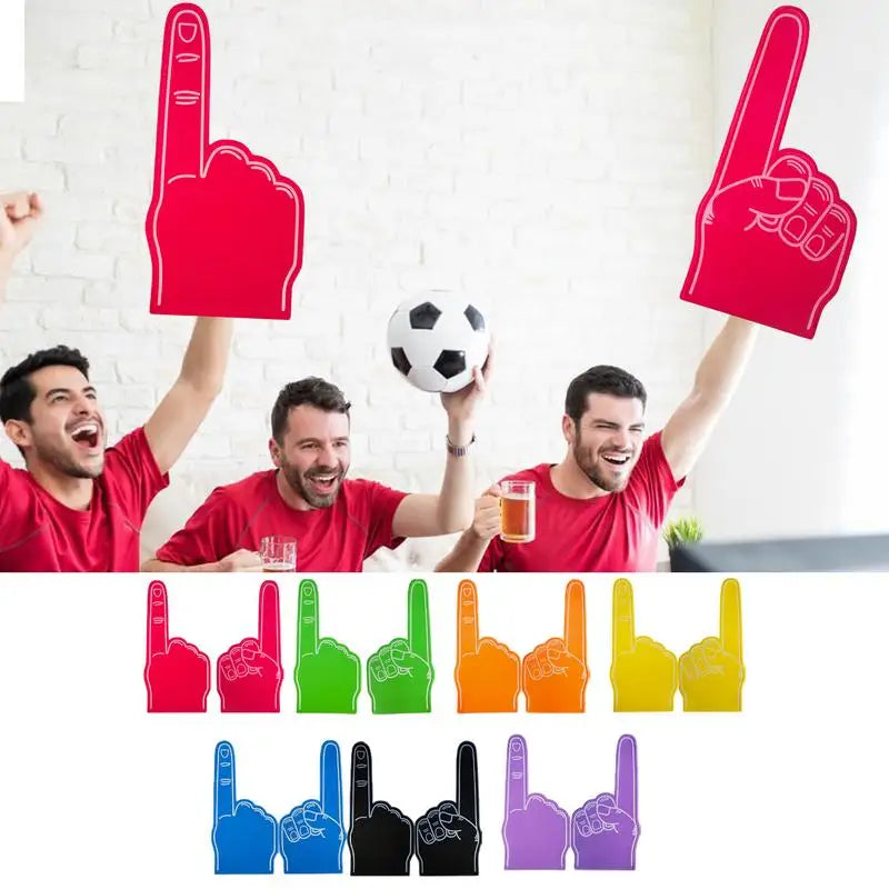 Riesen Schaumstoff-Finger – Fan-Accessoire für Sport & Partys