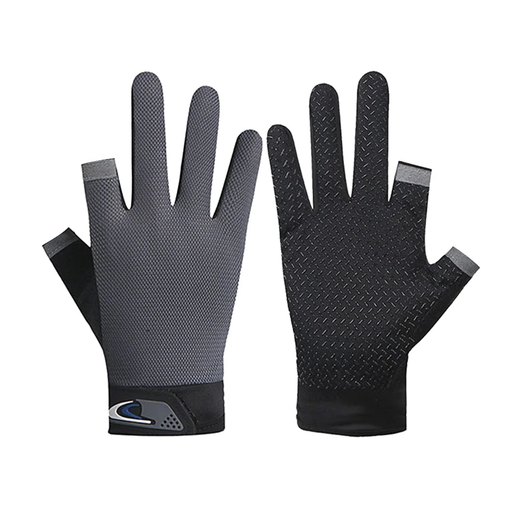 Winter Angelhandschuhe mit offenen Fingern – Atmungsaktiv & Rutschfest