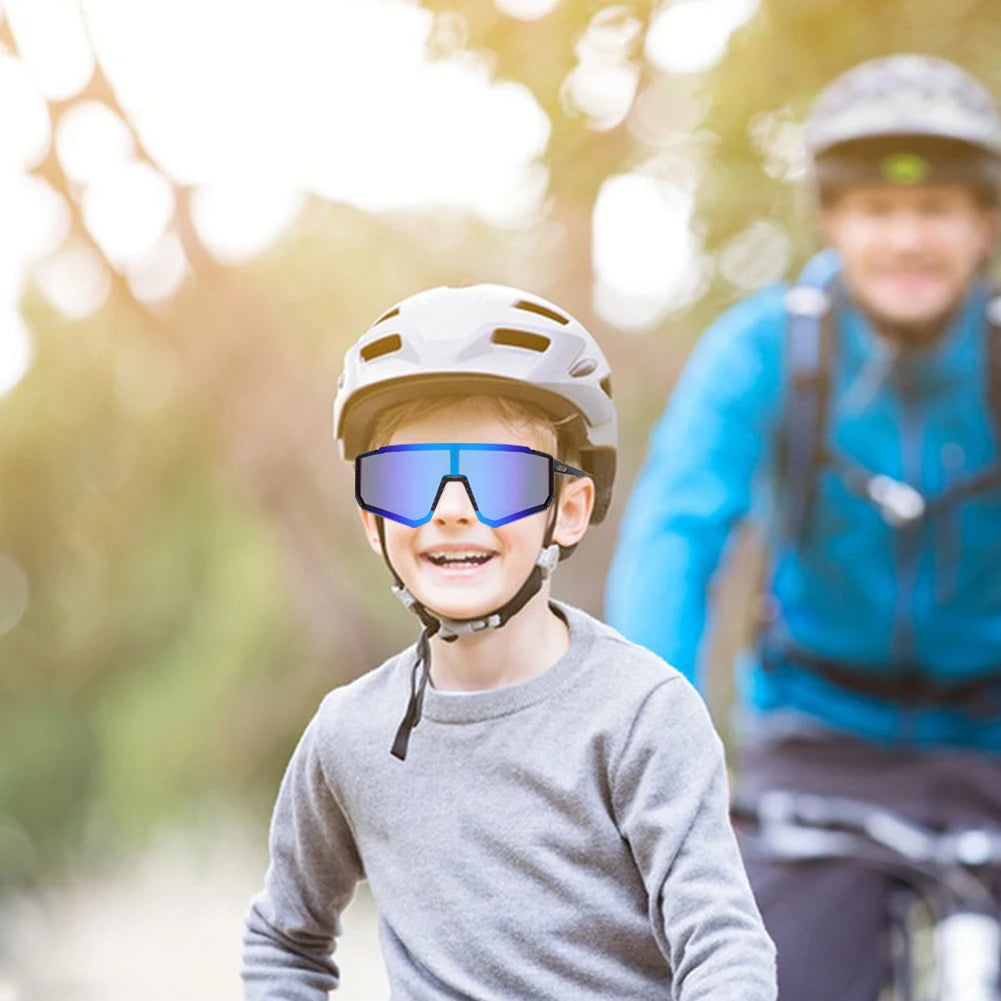Sportschutzbrille – Windschutz & UV-Schutz für Outdoor & Baseball