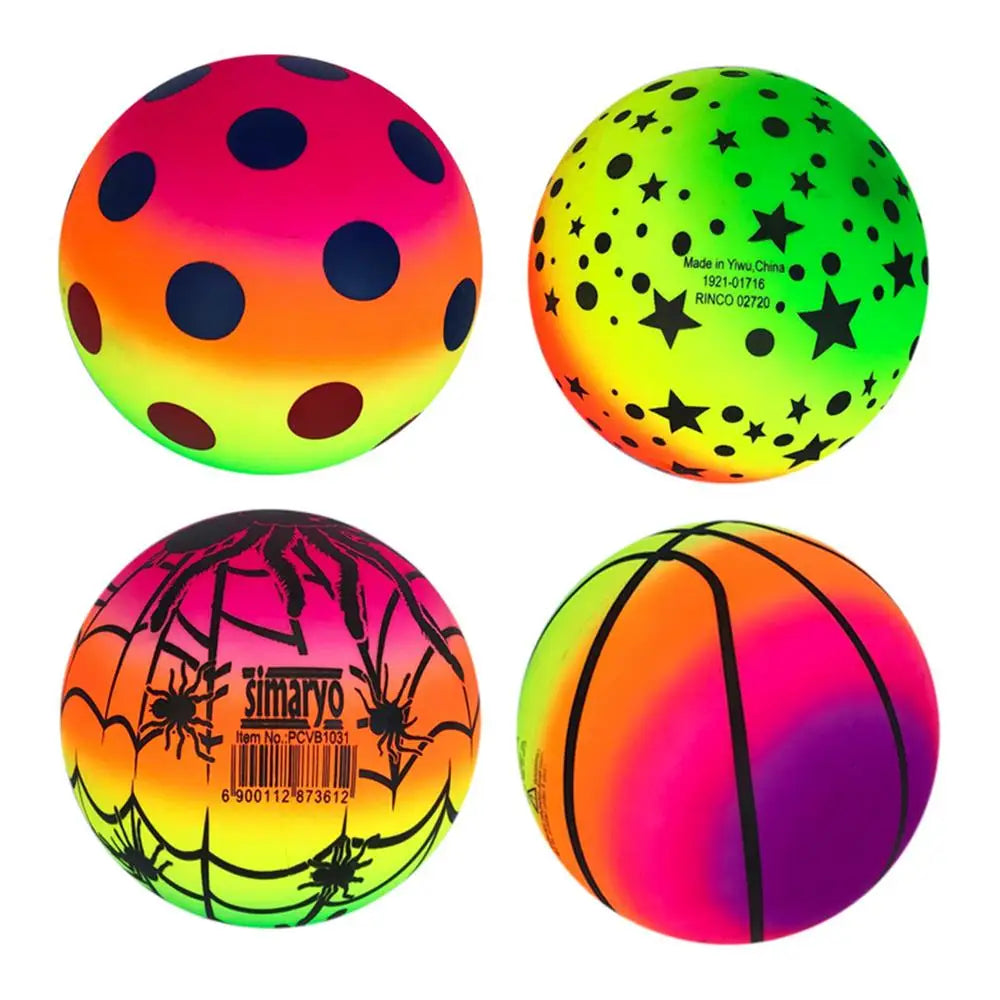 Bunter Aufblasbarer Spielball – 15 cm für Drinnen & Draußen