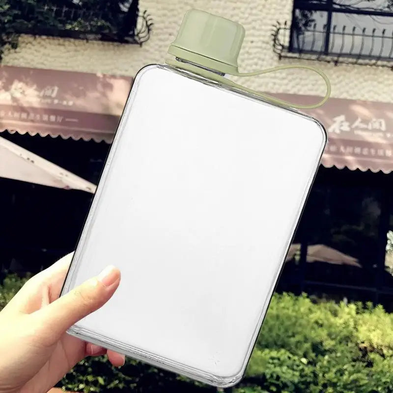 Flache Sporttrinkflasche 500ml – Kompakt für Wandern & Outdoor