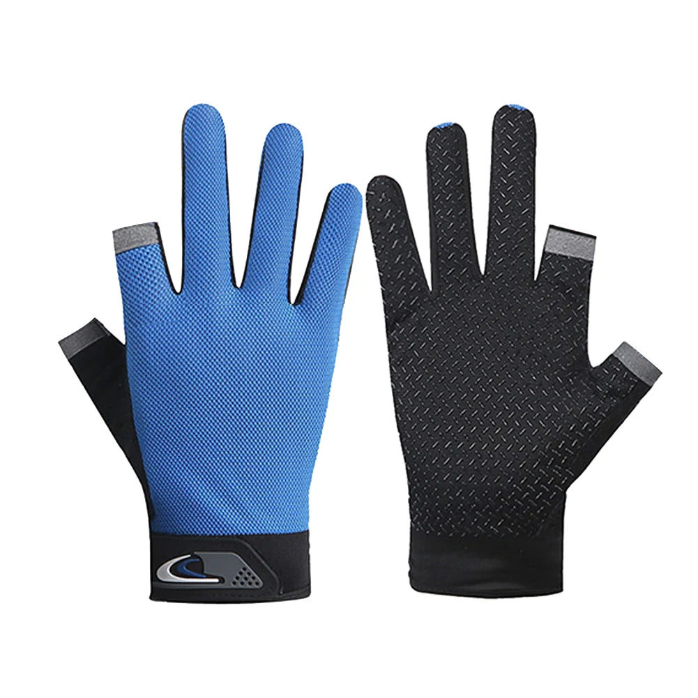 Winter Angelhandschuhe mit offenen Fingern – Atmungsaktiv & Rutschfest