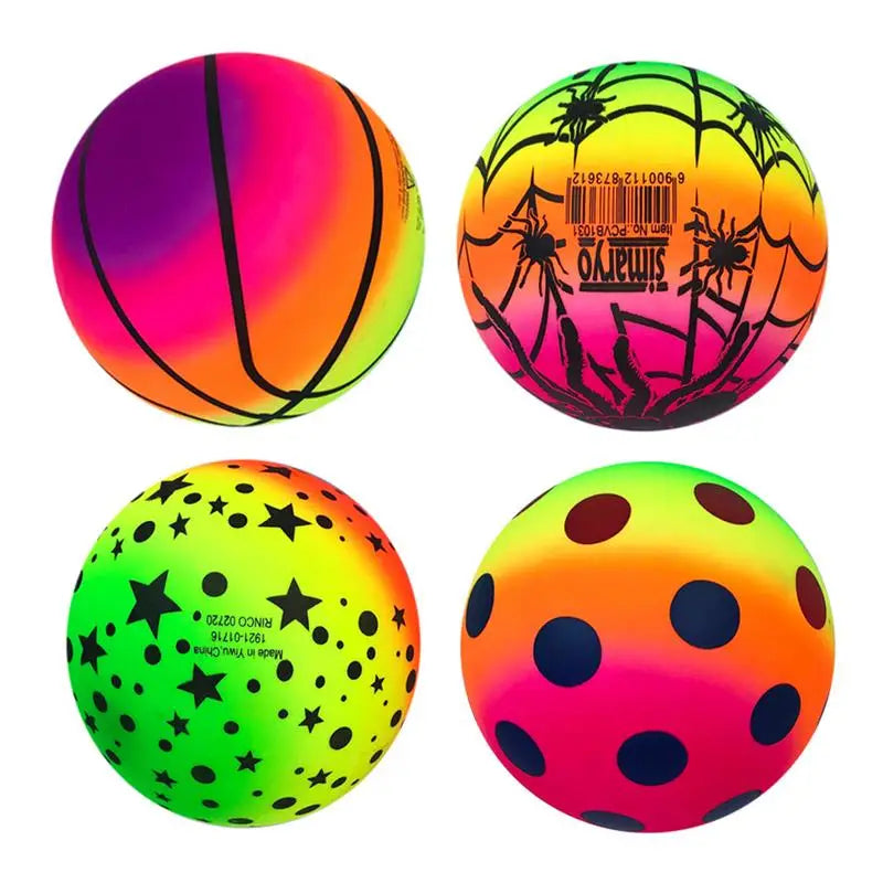 Bunter Aufblasbarer Spielball – 15 cm für Drinnen & Draußen